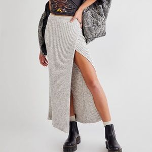 Free people better days midi skirt